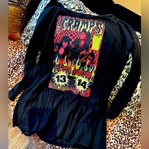Vintage DIY CRAMPS music t-shirt